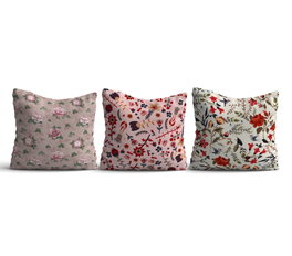 Aberto Design HMI-KIR-95 Juego de fundas de cojín Multicolor (3 piezas)